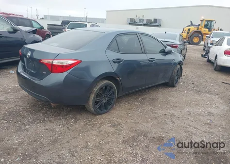 2017 Toyota Corolla Le from USA, damaged, VIN 2T1BURHE7HC926544